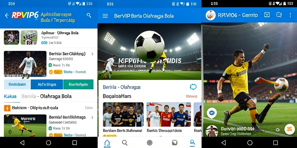 Tampilan antarmuka RPVIP6 yang sederhana dan informatif.